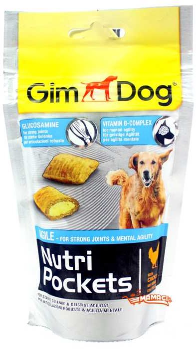 Recompense pentru caini Gimborn Nutri Pockets Agile 45gr