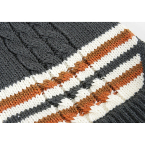 Haina Tricot cu Gluga Gri 25 cm