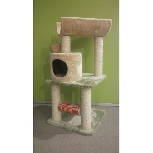 Sisal Pentru Pisici Mia Verde-Crem 87 cm