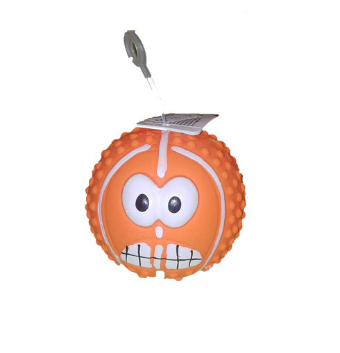 Jucarie pentru caini Minge Smile 7.5 cm