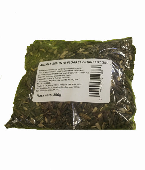 Animax Seminte Floarea Soarelui 250 gr