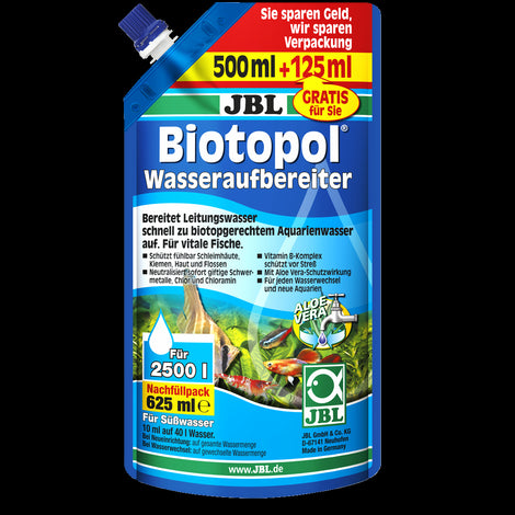 Solutie pentru apa JBL Biotopol Refill 625ml