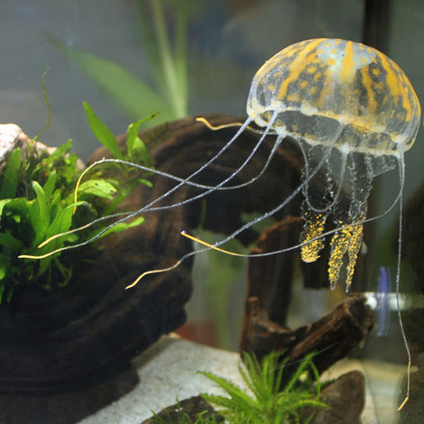 Decor pentru acvariu JBL Motion Deco Medusa Orange XL