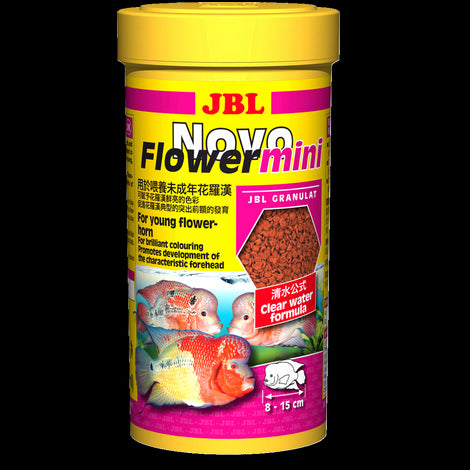 Hrana pentru ciclide JBL Novo Flower Mini 250ml