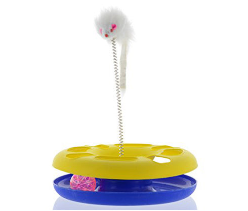 Jucarie Interactiva Pisici Bila+Soarece