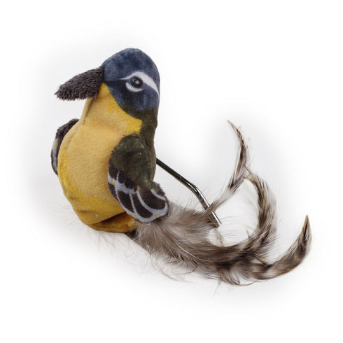 Jucarie pentru pisici pasare cu pene si catnip All for Paws