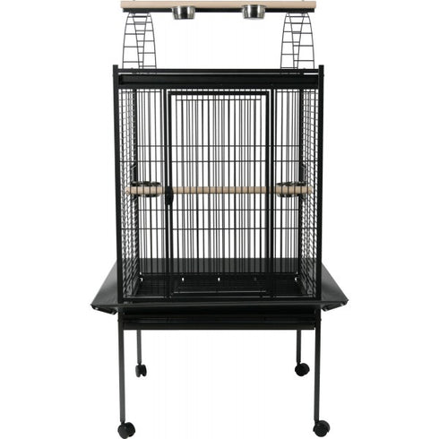 Voliera pentru Papagali Zolux Kubeo Gri 96x96x166cm