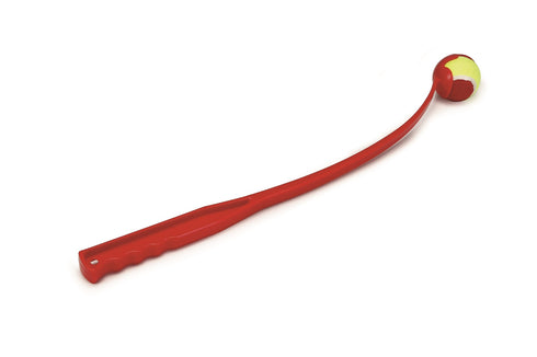 Jucarie pentru caini Beeztees lansator mingi de tenis 62 cm