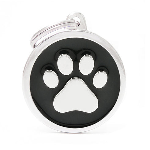 Medalion tag MyFamily CH Rotund Labuta Black