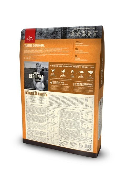 Hrana uscata pentru pisici Orijen Cat si Kitten 5.4 kg