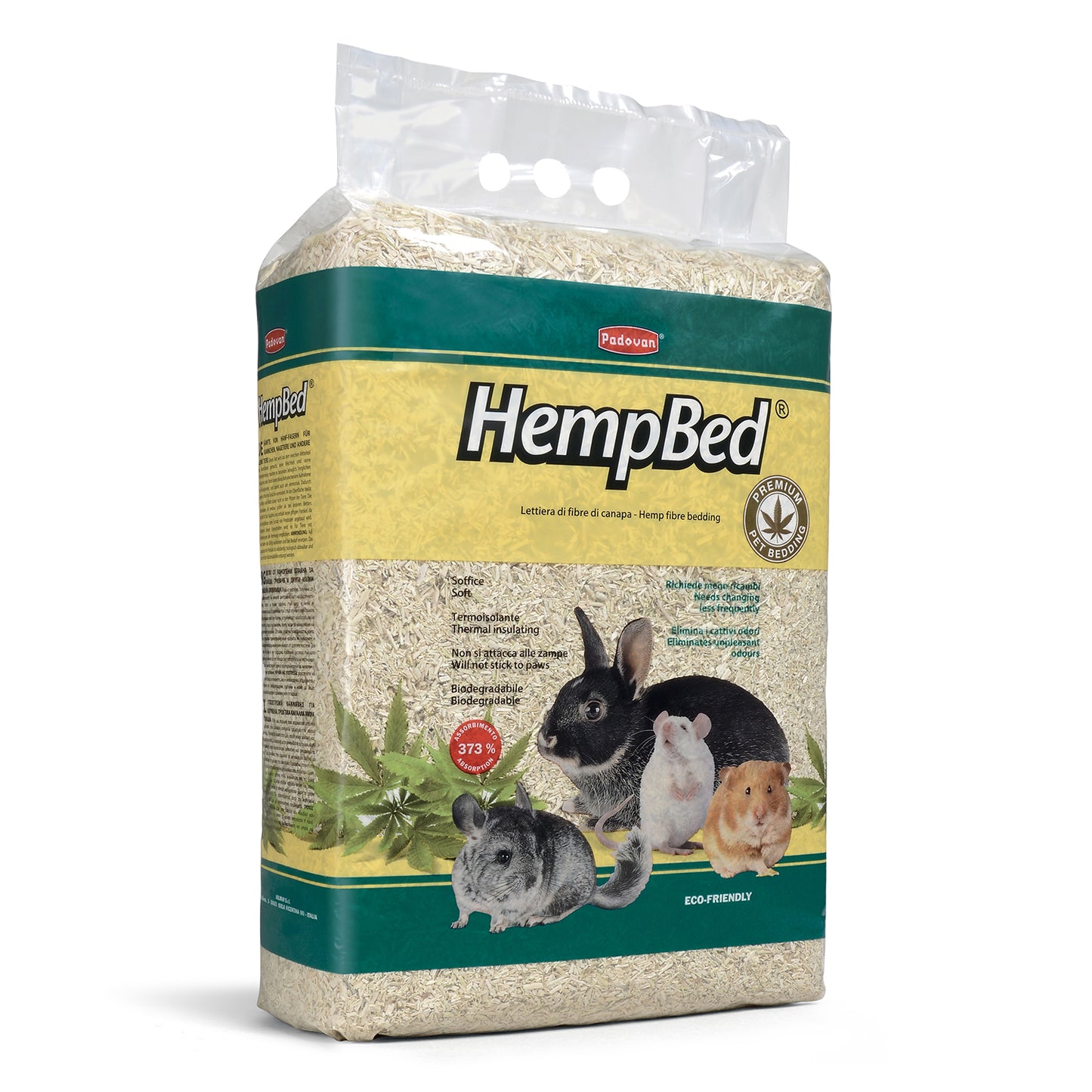 Asternut pentru rozatoare Padovan HempBed 3kg - Animax