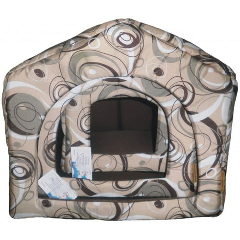 Casuta pentru caini si pisici Pasadena 40x30x30 cm