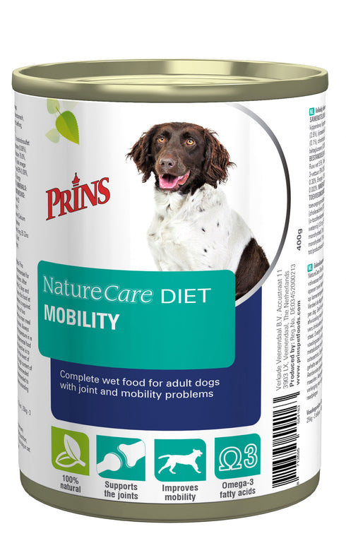 Hrana umeda pentru caini Prins Nature Care Diet Mobility 400 g