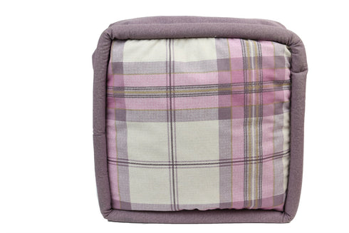 Perna pentru caini Pouffe Scott Pink 45x45 cm