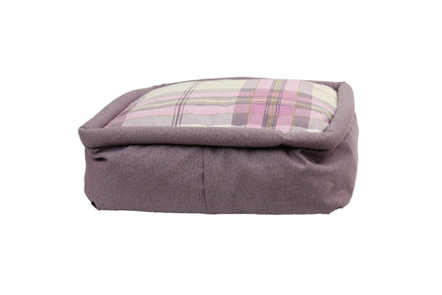 Perna pentru caini Pouffe Scott Pink 45x45 cm