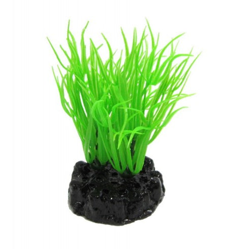 Planta Acvariu Plastic Resun Sea Grass Green 10cm