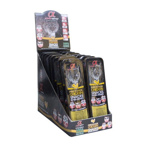 Recompensa pentru pisici Alpha Spirit cu pui 35 g