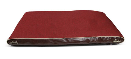 Saltea ortopedica pentru caini Scruffs Rosu 120x75x8 cm