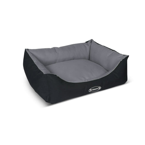 Culcus pentru caini Scruffs Expedition Gri 90x70 cm