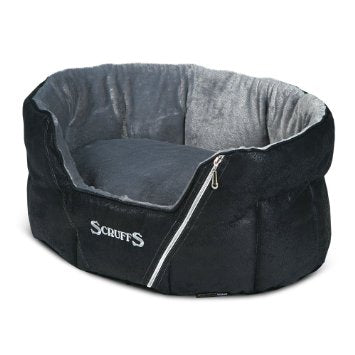 Culcus pentru caini Scruffs Negru Mic 43x36x20 cm