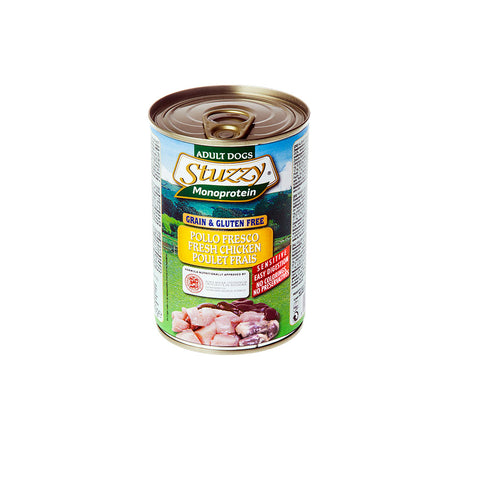 Hrana umeda pentru caini Stuzzy Adult cu Pui 400 gr