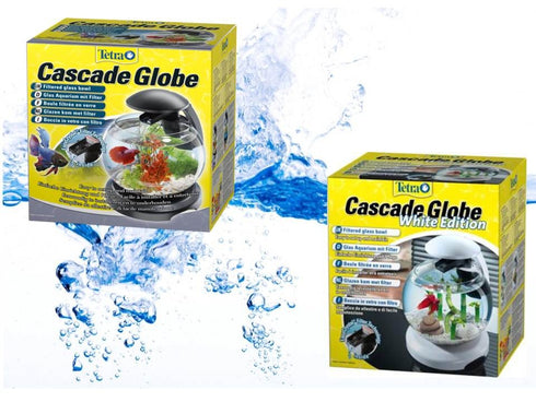 Acvariu bol Cascade Globe Negru 6.8L