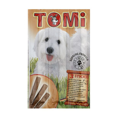 Recompense pentru caini Tomi Snack Dog Curcan 3 buc-set