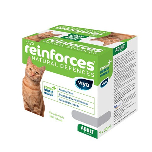 Supliment nutritiv pentru pisicii Viyo Reinforces Cat Adult 7X30ml