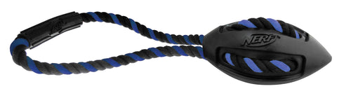 Jucarie pentru caini Rubber si Rope Tug Hg Nerf 31 cm