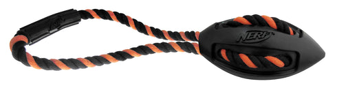 Jucarie pentru caini Rubber si Rope Tug Hg Nerf 31 cm