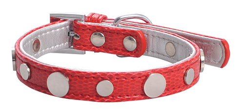 Zgarda pentru caini Wouapy Luxe Fantaisie 10mmx30cm