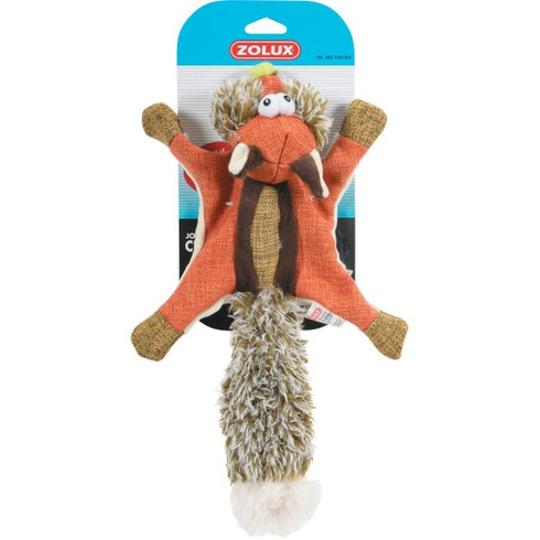 Jucarie pentru caini Zolux Doudou din material textil portocaliu 21x5x38cm