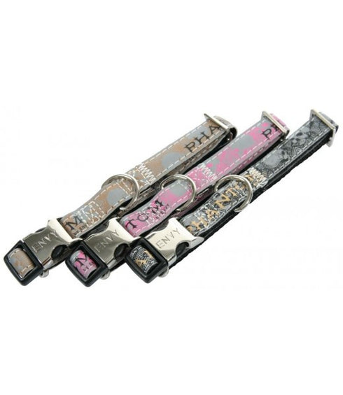 Zgarda pentru caini Envy Phantom Roz 15 mm