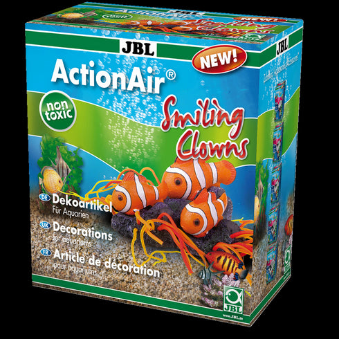 Decor pentru acvariu JBL Actionair Smiling Clowns