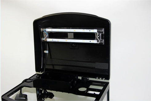 Acvariu din plastic Shanda 48L SAQ-500 Negru