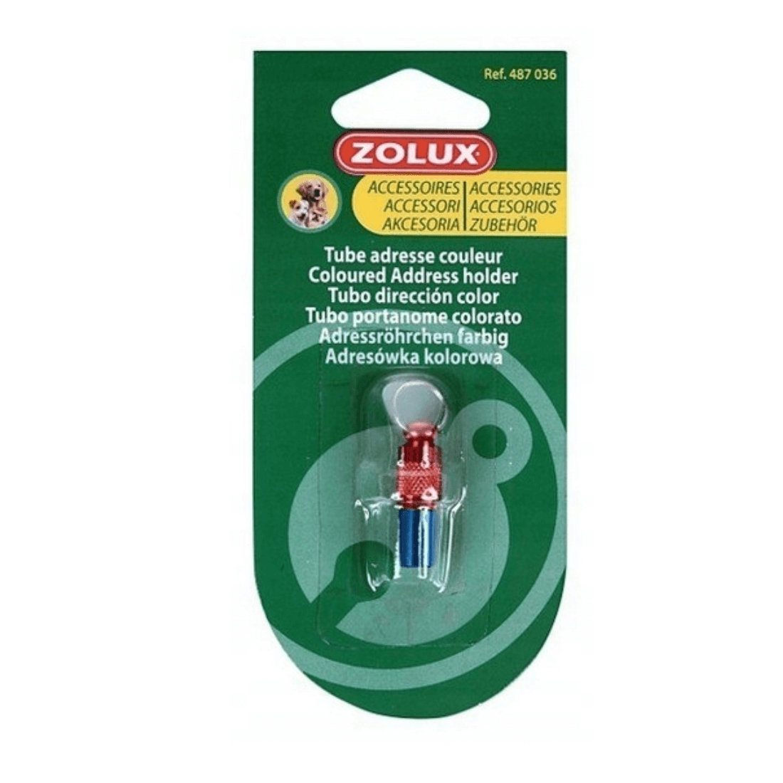 Adresier pentru caini Zolux M 487036 - Animax