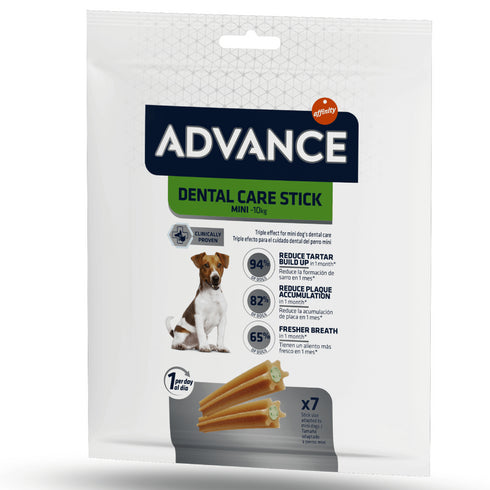 Recompense pentru caini Advance Dental Care Stick Mini 90 g