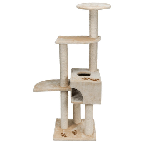 Ansamblu de joaca pentru pisici Alicante Bej 142cm