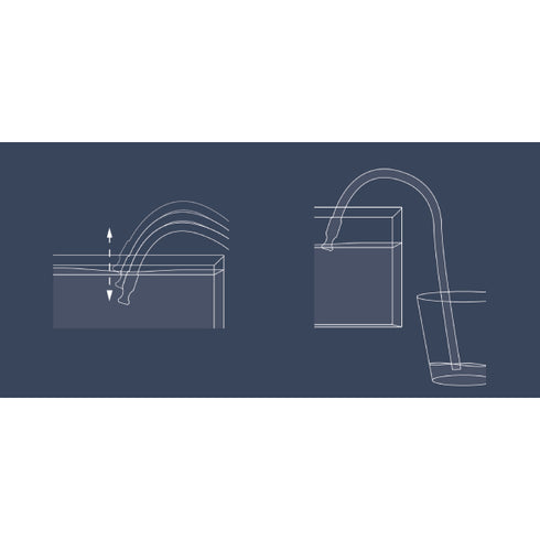 Aspirator pentru acvariu Dennerle Shake and Flow