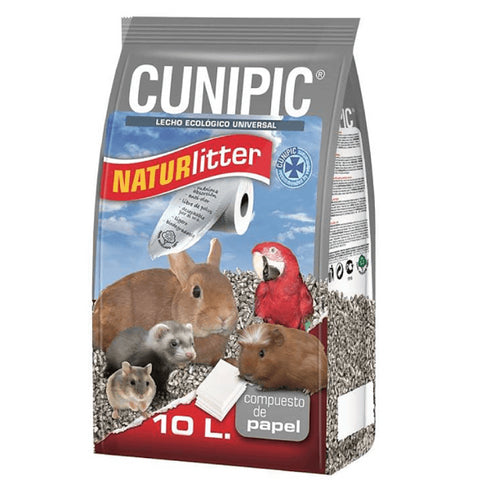 Asternut igienic din hartie Cunipic Naturlitter Paper 10 L