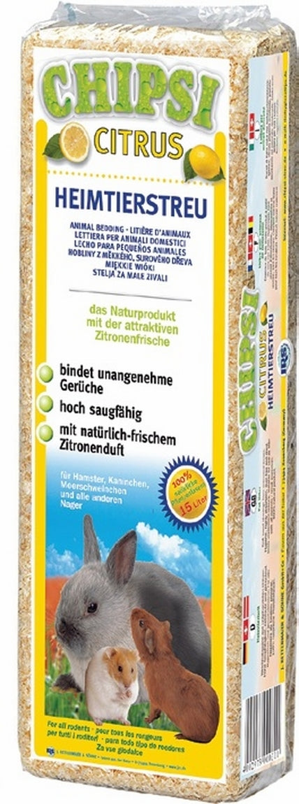 Asternut pentru rozatoare Chipsi Citrus Multi 15 L