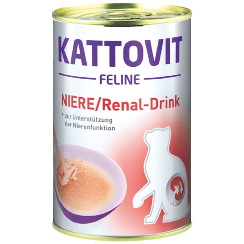 Bautura renala pentru pisici Kattovit Renal Drink 133ml