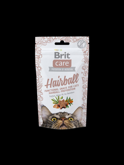 Recompense pentru pisici Brit Care Snack Hairball 50 g