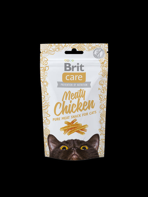 Recompense pentru pisici Brit Care Snack Meaty Chicken 50 g