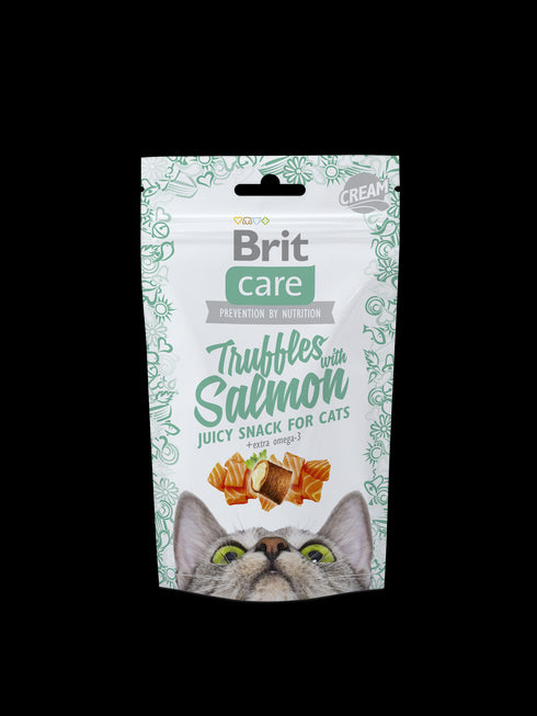 Recompense pentru pisici Brit Care Snack Truffles Salmon 50 g