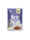 Hrana umeda pentru pisici Brit Premium cu muschi de vita in aspic 85g