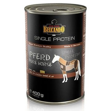 Hrana umeda pentru caini Belcando Single Protein cu cal 400 g