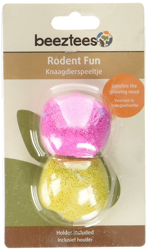 Bloc mineral cu suport pentru rozatoare Beeztees 2 bucati