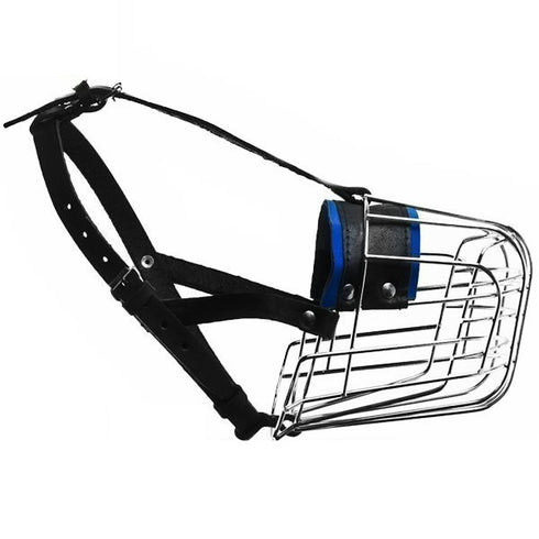 Botnita metalica pentru caini cu bot scurt K9