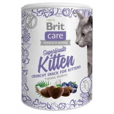 Recompense pentru pisici Brit Care Cat Snack Superfruits Kitten 100g